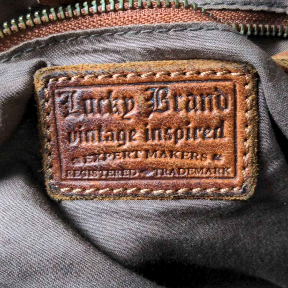 Lucky Brand 100% Lamb Leather Bag - Picture 6 of 11